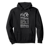 Cute Rice Design For Men Women White Food Cooker Rice Lover Pullover Hoodie