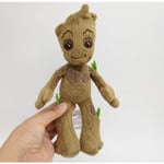 Groot Plyschdockor Leksaker 22cm Söta Marvel Avengers Guardians of the Galaxy Stoppade Plyschdockor Groot Gåvor Opppackage