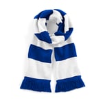 Beechfield Svar: Stadium Scarf - halsduk - French Navy/White - One Size