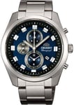 ORIENT NEO 70's Quartz WV0471TT Men's Watch Chronograph Stainless Steel Silver