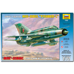 ZVEZDA 7259 Soviet Fighter Mig 21 Pf Aircraft Model Kit 1:72