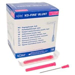 KD-fine trubbig uppsugningskanyl 18Gx1½" 1.20x40 mm u/filter - 100 st