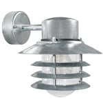 Vägglampa Nordlux Vejers Ner Galv IP54 E27