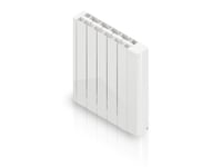 Radiateur électrique à inertie fluide 1000 W HJM Alanis horizontal blanc