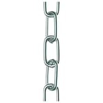 Bulk Hardware Bh05716 Medium Chaîne à maillons, 3 x 21 mm, longueur : 2 m – Plaqué zinc