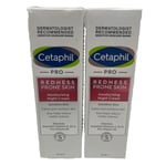 2x Cetaphil PRO Night Cream 50ml, Moisturiser For Sensitive & Redness Prone Skin