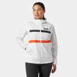 Helly Hansen Salt Stripe Vindjakke Dame Hvit L