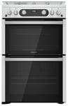 Hotpoint HDM67G0C2CX/U Double Oven Gas Cooker