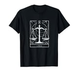 Libra Tarot Card T-Shirt