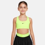 Nike Dri-FIT Swoosh Sports Bra Gul - Handla nu på Loparshop.se!