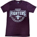 Foo Fighters Unisex T-Shirt: SF Valley (Ex-Tour) (Small)