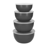 KitchenAid - Core bollesett 4 deler m/lokk charcoal grey