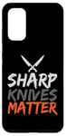 Coque pour Galaxy S20 Dire drôle Sharp Knifes Matter Cooking Blague Chef Femme Homme