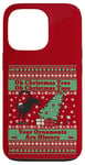 iPhone 13 Pro Oh Christmas Tree Ugly Christmas Sweater cat Funny cat lover Case