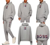 Boss X NBA Hoodie Pullover Sweater Hooded Sweatshirt Hoody Sweat-Jacket Jumper M