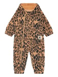 Mini Rodini Leopard Fleece Sie Beige