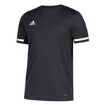 adidas Garçon Team 19 T shirt, Noir/Blanc, 10 ans EU