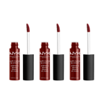 NYX Soft Matte Lip Cream 8ml  - Madrid x3