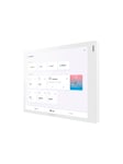 Crestron Electronics Crestron TSW-770-GV series TSW-770-GV-W-S - Government Version - control panel with touch screen - 7" wall mount - smooth white