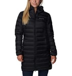 Columbia Lake 22 Down Long Hooded Jacket, Doudoune À Capuche Femme, Black, Taille S