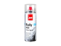 APP Rally 400 Color Spray - Vernis transparent brillant | Bombe peinture incolore brillant | Bombe vernis brillant pour toutes les surfaces avec une haute couverture | 400 ml