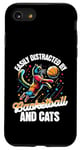 iPhone SE (2020) / 7 / 8 Love Cats and Basketball - Easily Distracted Case