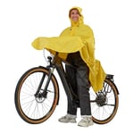 LOWLAND OUTDOOR® Poncho de pluie pour vélo, jaune, Taille unique