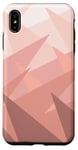 Coque pour iPhone XS Max Pointes de couleur pastel neutre pour art abstrait esthétique