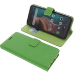 Bag for Ulefone P6000 Plus Book-Style Protective Case Phone Case Book Green