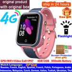 4G Smart Watch Kids GPS WIFI Video Call SOS IP67 Waterproof Child Smartwatch Cam