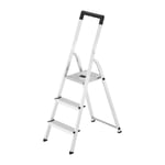 Hailo - Escabeau domestique pliable en aluminium 3 marches ultra léger L40