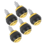 (Black And Yellow)5pcs 50x45mm Fitness Pop Pull Pin Knob Release Synthetic FS