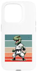 Coque pour iPhone 15 Pro T.Rex Karate Gi Ceintures noires Force de position puissante