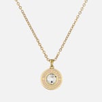 Ted Baker Cherlie Button Gold-Plated Necklace