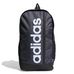 adidas Unisex Essentials Linear Backpack, Shadow Navy/Black/White, One size