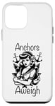 iPhone 12 mini Navy Sailor Vintage WW2 Pin Up Girl Anchors Aweigh Case