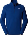 The North Face Men's 100 Glacier 1/4 Zip Fleece Estate Blue, L