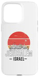 iPhone 15 Pro Max Jerusalem Souvenir Israel Skyline Jewish Israeli Women Men Case