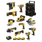 DeWALT Kit DWK1101 (DCD996+DCH273+DCG405+DCF887+DCF894+DCS334+DCS570+ DCS355+DCP580+DCS367+DCL050+ 3x5,0Ah + DCB115 +Caddy 3en1)