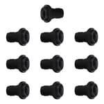 10 Pcs Wine Stopper Wine Bottle Stopper Bottle Stopper Reusable Silicone Vacuum Pump Stopper for Wine Beer Champagne Alcohol Sparkling Wine Black