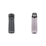 Contigo Jackson drinks bottle, large BPA-free water bottle, 100% leakproof and dishwasher safe & Cortland Autoseal Water Bottle, Large BPA Free Drinking Bottle, Leakproof Gym Bottle,