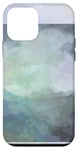 Coque pour iPhone 12 mini Bleu aquarelle Design Art abstrait