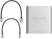 USB3.1 Type-c USB3.0 Type-a vers CF Lecteur de Carte d'extension Express CFE Type-b Prend en Charge la Carte mémoire R5 Z6 Z7 CFB(Q1335)