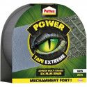 Ruban adhésif réparation résistance extrême Gris 30M X 48MM POWER TAPE EXTREME PATTEX