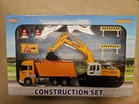 Die Cast Metal Excavator toy set Truck Lorry Construction toys diggers digger