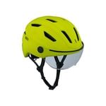 BBB Move Faceshield Casque de Cyclisme Unisexe, Jaune Fluo, M