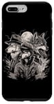 Coque pour iPhone 7 Plus/8 Plus Loup Alpha Loup-garou Meme Male Art Artwork Werewolf Wolf