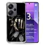 Cokitec Coque Renforcée pour Xiaomi Redmi Note 13 Pro Plus 5G Tete de Mort Your Next