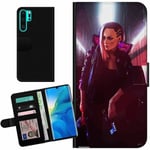 Huawei P30 Pro Billigt Fodral Cyberpunk 2077