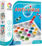 Smart Games - Anti-Virus, Puzzle Game with 60 Challenges, 7+ Years, Whie,